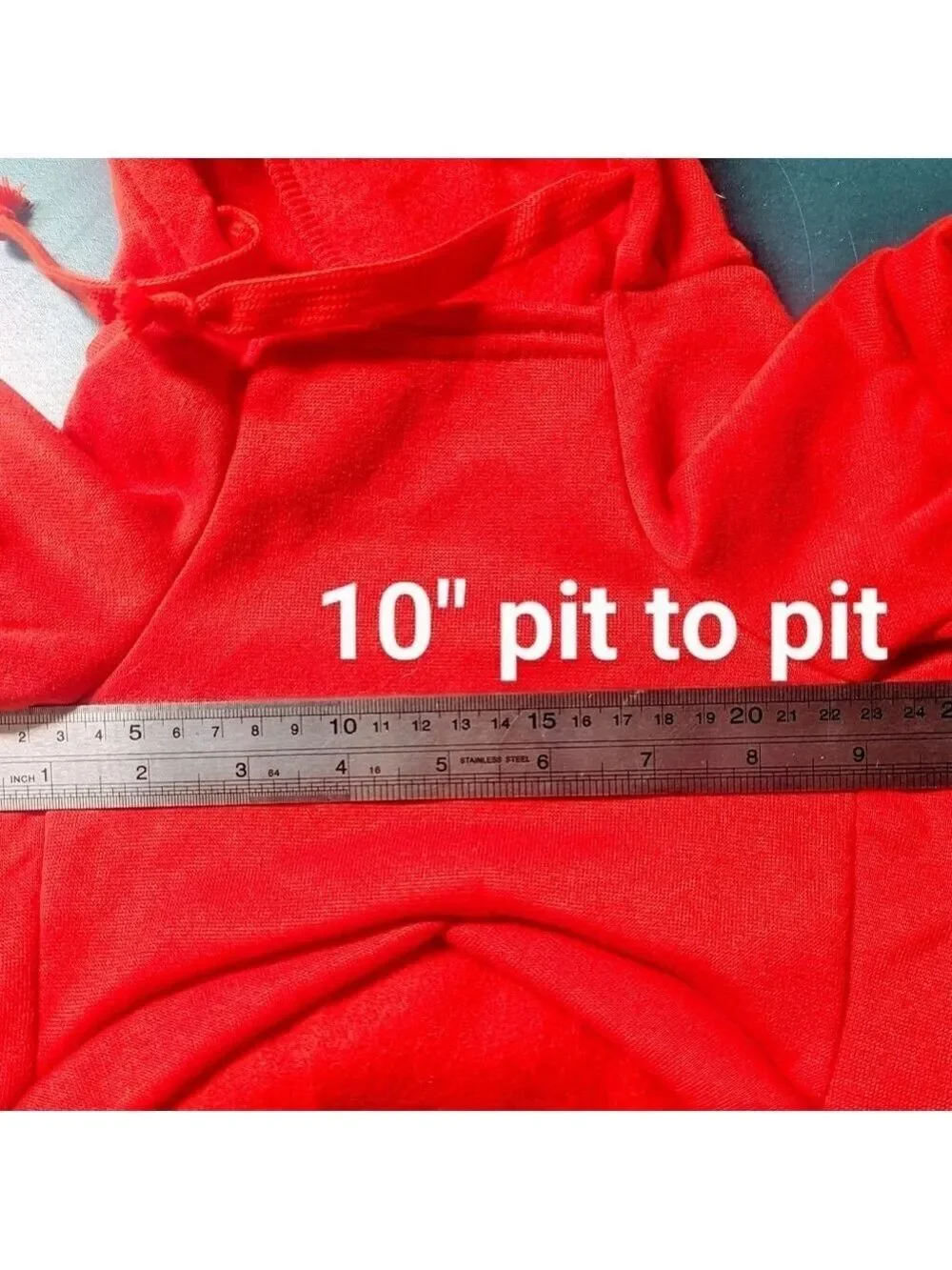 Small Dog Hoodie Sweatshirt, Size L Red or Blue
